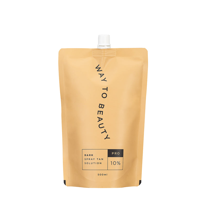 Way to Beauty Dark (10% DHA) Spray Tanning Solution 500ml Pouch