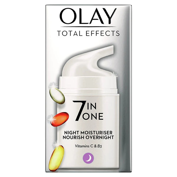 Olay Total Effects Night Cream Face Moisturiser 50ml